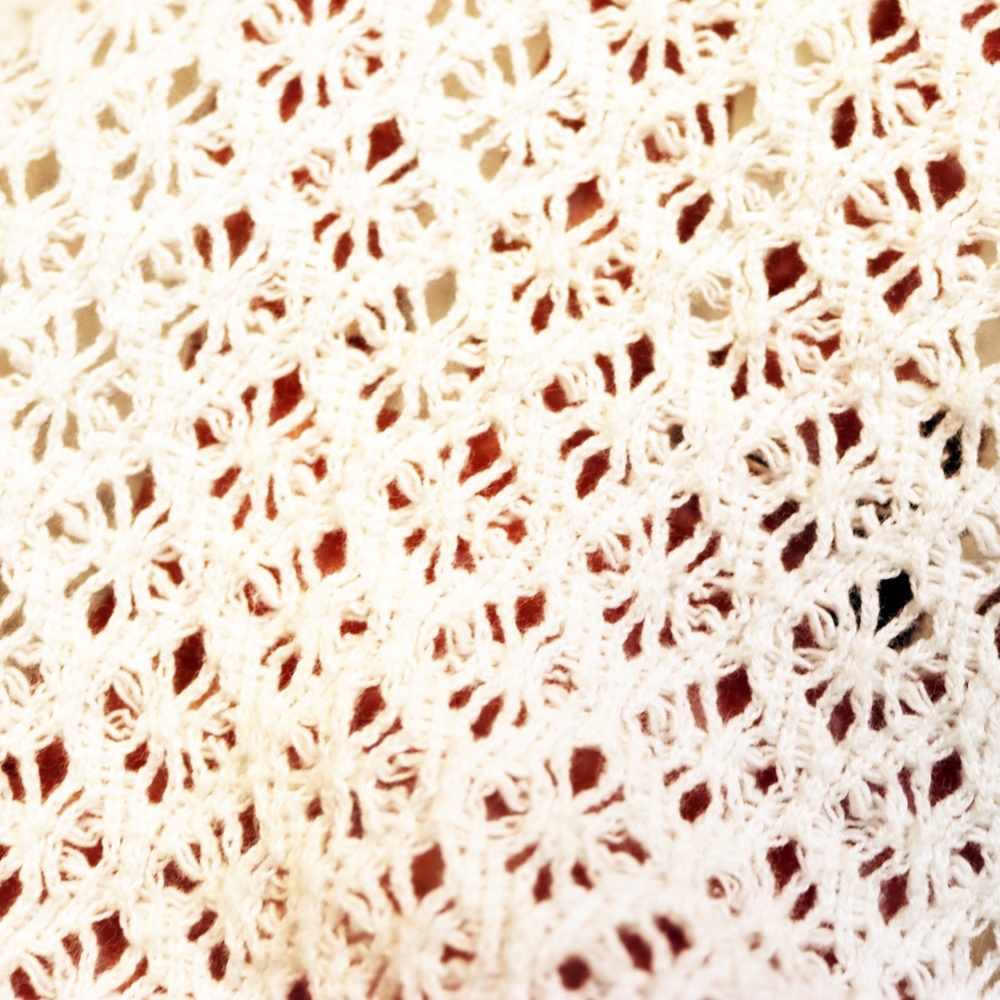 Enchanting Jen’s Pirate Booty for Free People Crochet White Top NWT - Picture 8 of 16